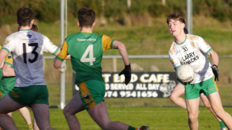 Shane Sweeney impresses as Ardara power past Naomh Columba and into U-21 B semis 