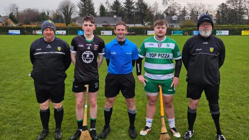 Aodh Ruadh win U-21 Hurling Shield against Setanta in terrible conditions