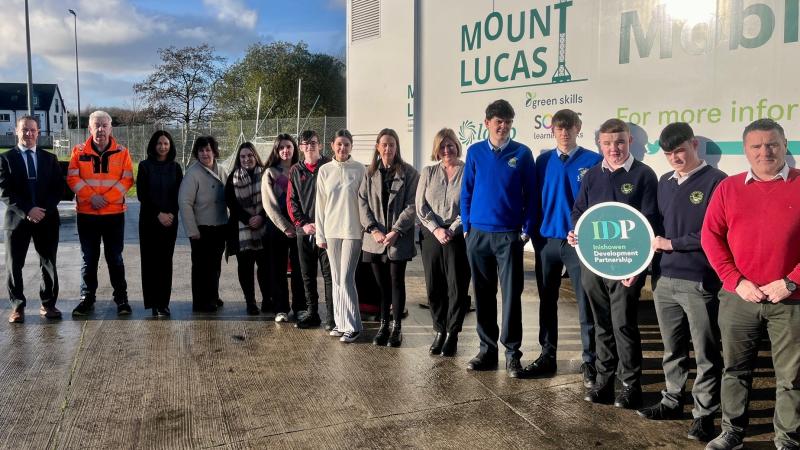 Inishowen secondary school students experience cutting-edge construction methods