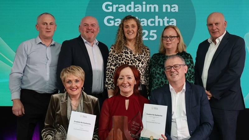 Donegal Gaeltacht community organisation wins top award at annual awards