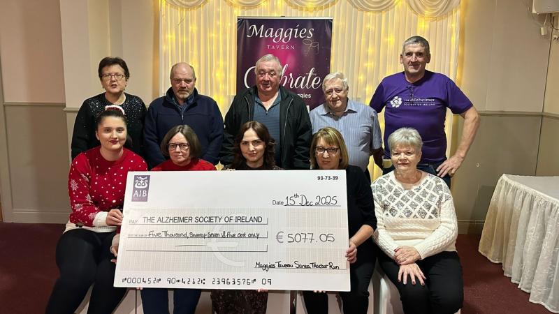 St Johnston supports Santa Tractor Run for the Alzheimer's Society of Ireland