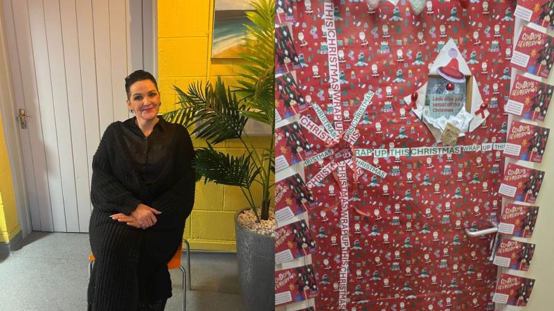 Christmas-themed door design contest brings festive fun to Letterkenny Youthreach