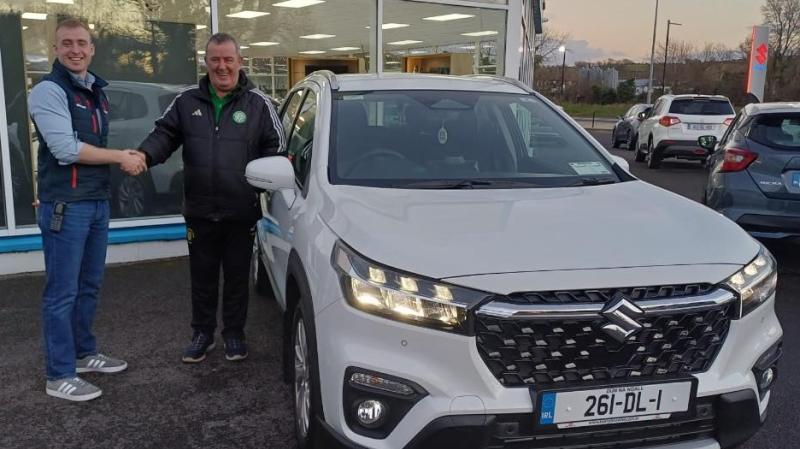 Tony McNamee gets his hands on Donegal's first 261 registered car