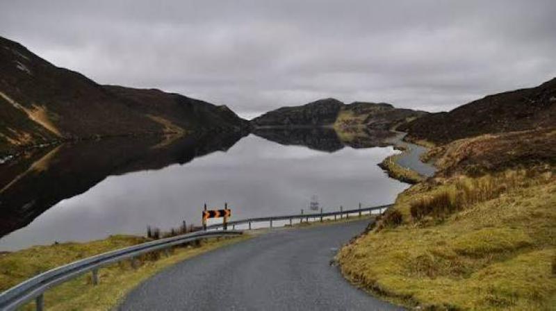 Lough Salt road between Kilmacrennan and Glen closed due to cold weather
