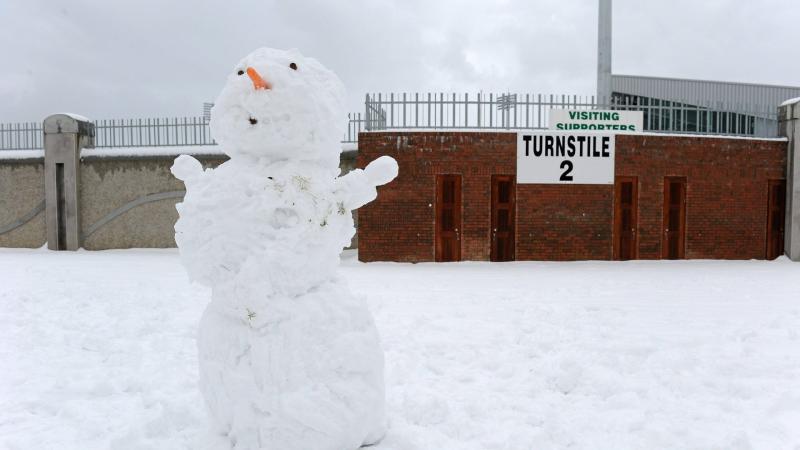 With schools closed Ulster Schools GAA are offering prizes for best snowman!