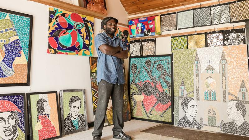 One of Letterkenny's leading mosaic artists set to host exhibition