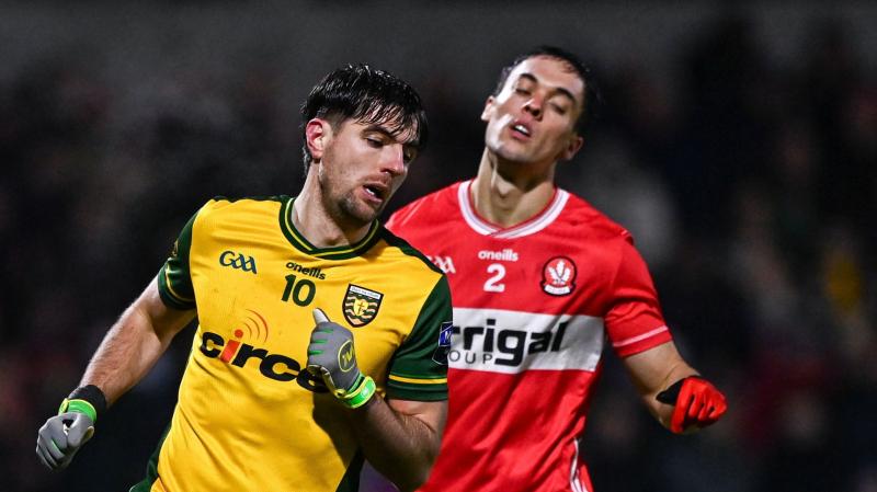 &Oacute; Baoill the scourge of Derry again as Donegal seal Dr McKenna Cup final spot