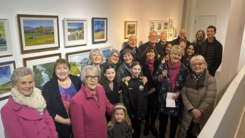 Ramelton Art Group Exhibition opens at the Regional Cultural Centre