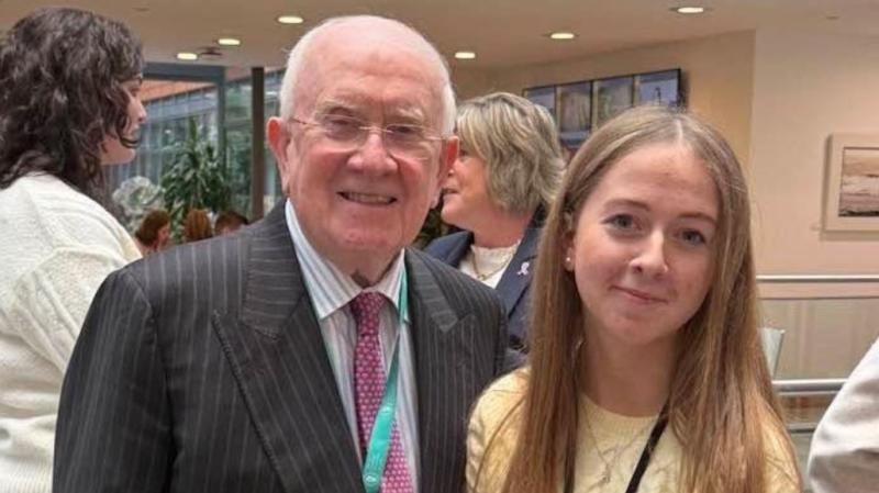 Buncrana student achieves &lsquo;significant milestone&rsquo; with Oireachtas work experience