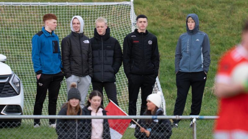 In Pictures: Abbey Vocational School supporters cheer their side on in Ballinta