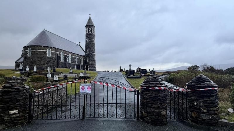 Storm Chandra damage forces closure of iconic Dunlewey church