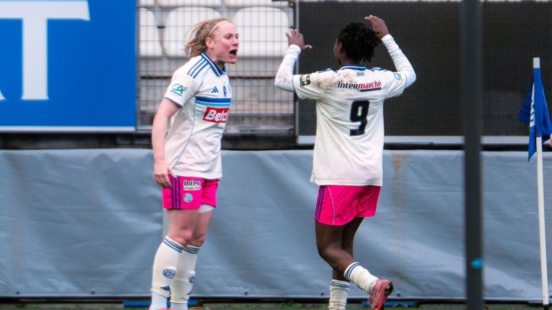 Amber Barrett scores again as Strasbourg lose out to Marseille