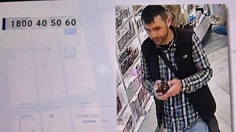 Information sought on a man who stole items from a Letterkenny pharmacy
