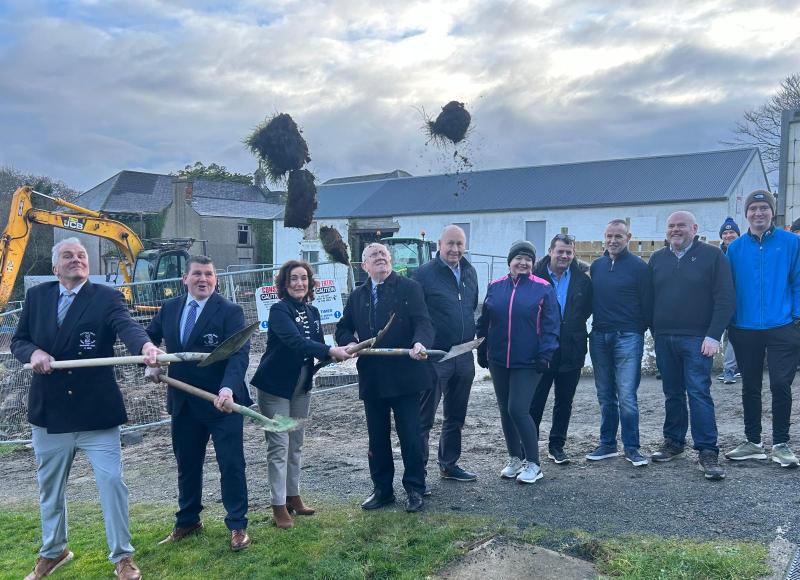 Cloughaneely Golf Club begin new clubhouse development with sod-turning ceremony 