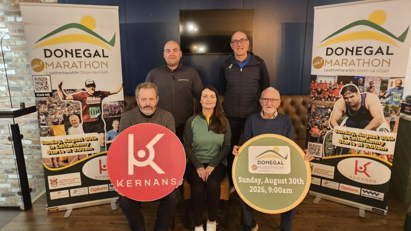 Date confirmed for the 2026 Donegal Half Marathon