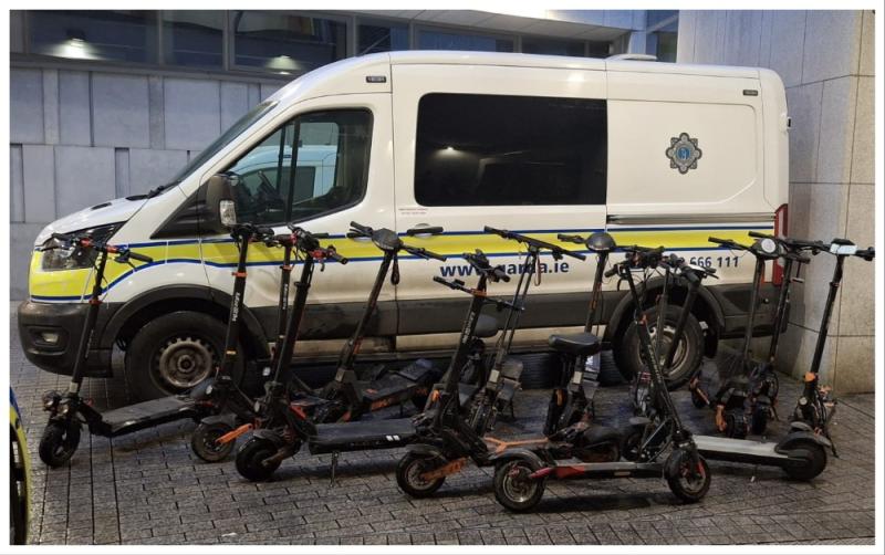 Garda 'impound party' as 15 e-scooters that 'thought they were Ducati' motorbikes seized