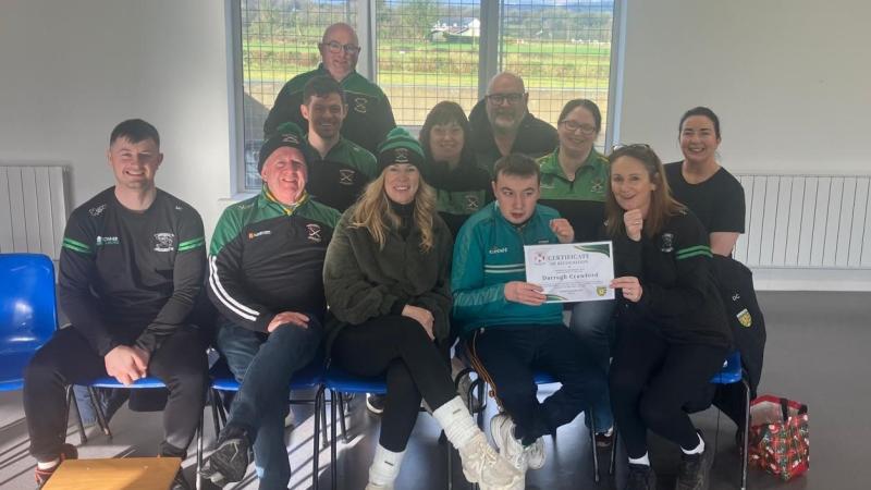 Donegal GAA Super fan Darragh Crawford visits Setanta and Markievicz 