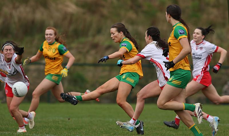 Hard work continues for Katie Dowds and the Donegal ladies in promotion hunt