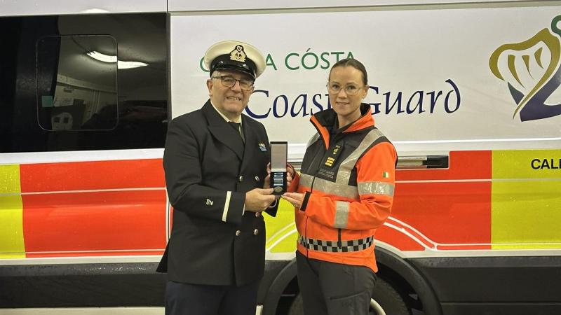 Greencastle Coast Guard salutes Brian Thompson&rsquo;s 40-Year lifesaving legacy