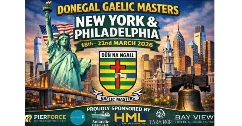 Donegal GAA Masters all set for massive Donegal weekend in Philadelphia