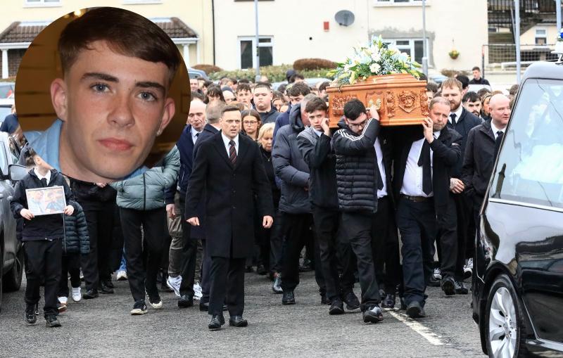 Daniel Cullen &lsquo;lit up every room&rsquo;, funeral of Donegal crash victim told