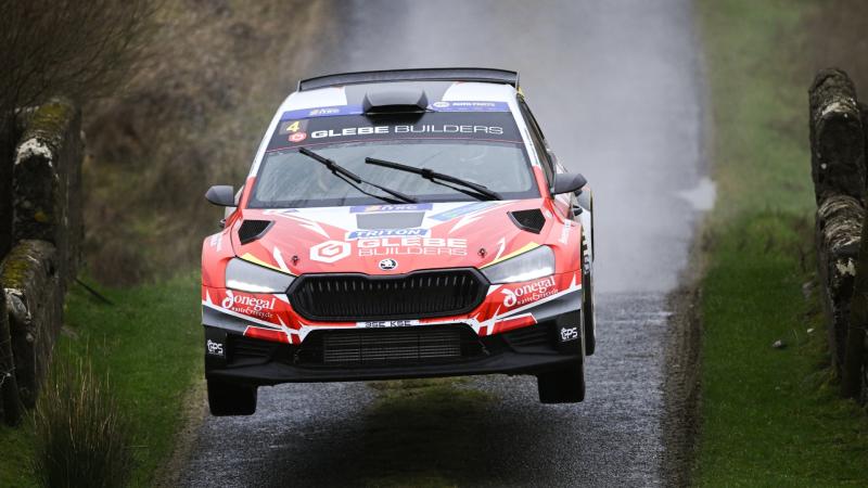 David Kelly and Paddy McCrudden take first place at Mayo Stages Rally 