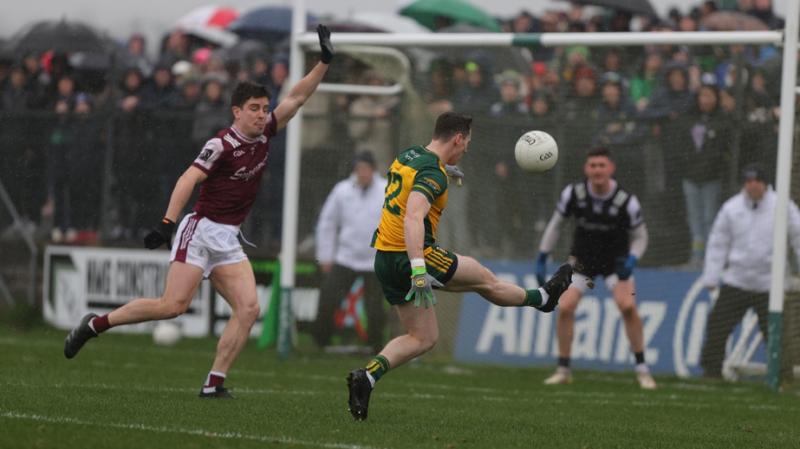 Peadar Mogan hits late two-pointer against Galway as 14-man Donegal stay unbeaten