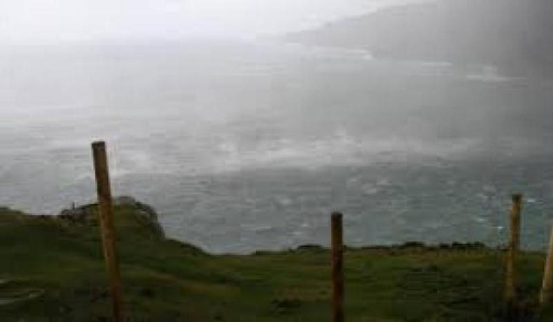 A dull Sunday in Donegal with  rain to turn heavier with spot flooding possible 