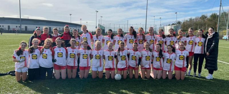 Abbey girls topple Virginia College in one-sided affair to reach U-16 Ulster final
