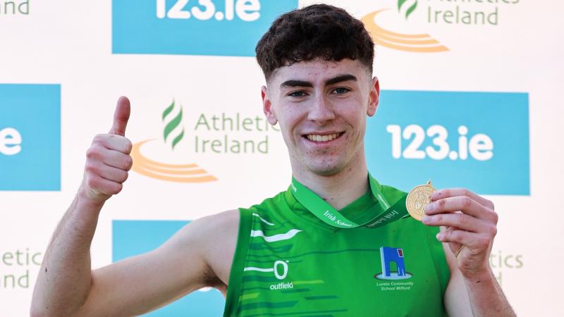 Caolan McFadden signs off schools career with latest All-Ireland gold