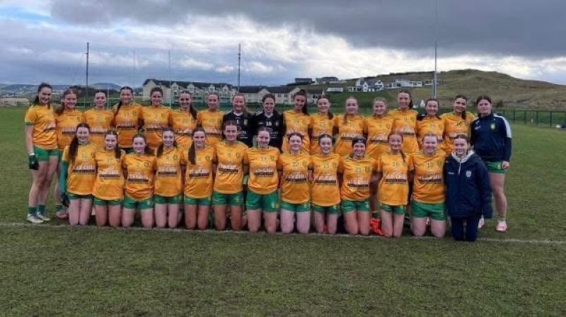 Donegal minor ladies make it two wins from two against Monaghan
