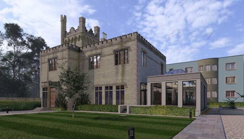 Lough Eske Castle granted permission for bar extension and pavilion construction