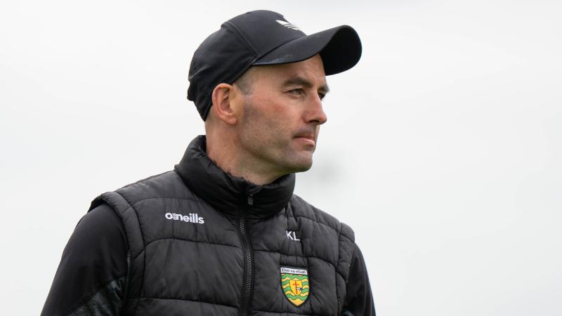 Lacey glad to get up and running with Donegal minors