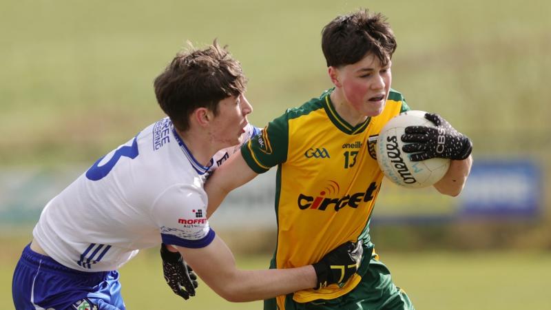 Donegal minors lose out to Monaghan in Ulster Minor League