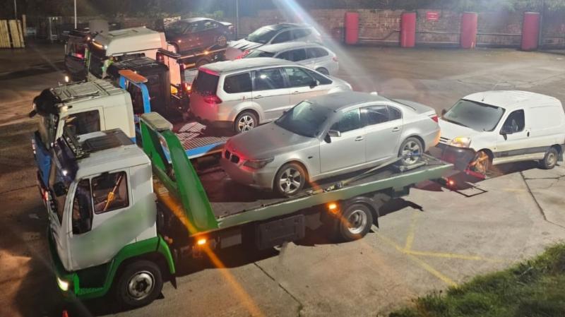 Donegal garda&iacute; seize six vehicles from public car park and issue stark warning