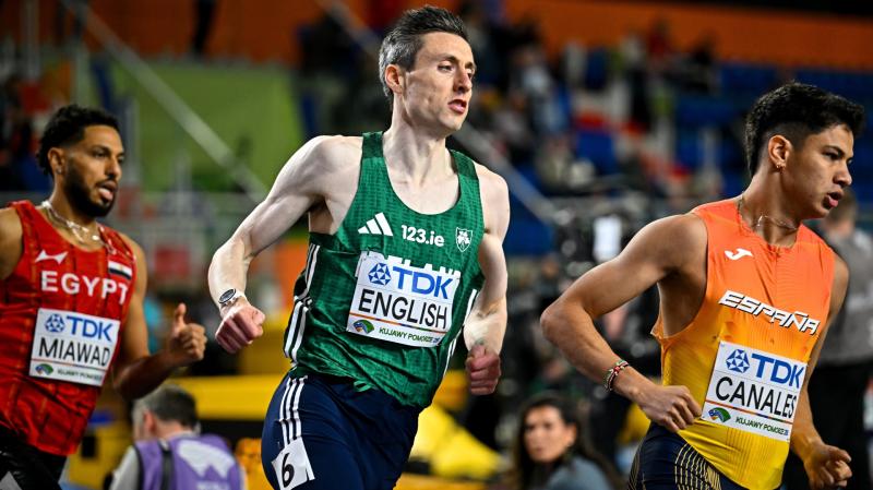 Cool and controlled Mark English advances to World Indoor semi-finals