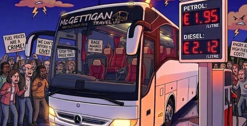 Leading Donegal bus company leads call for fuel survival package to save businesses