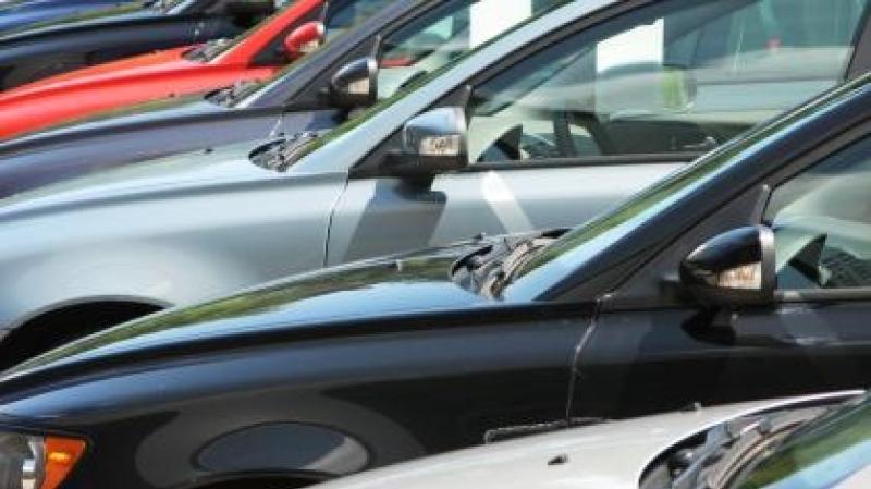 School and church parking spaces blocked by vehicles for sale in Donegal