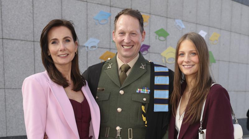 Donegal sergeant among those at Dublin City University's Spring Graduation Ceremony