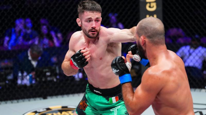 'Moville Mauler' Darragh Kelly to headline PFL Belfast card against Jay Jay Wilson