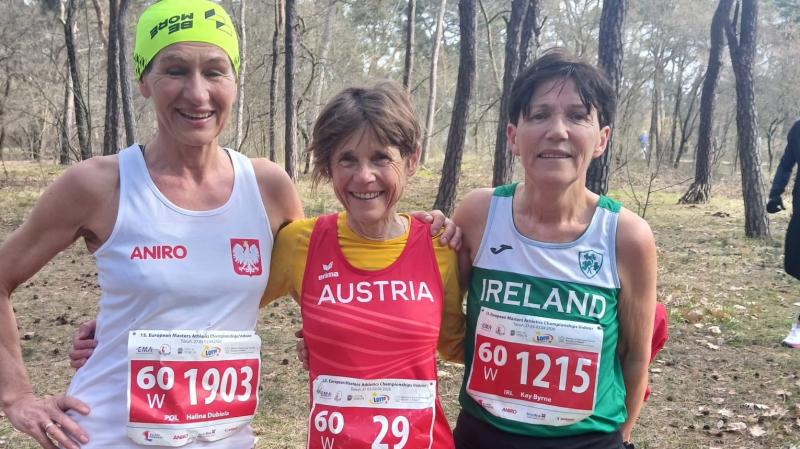 Cross country silver for Kay Byrne and team bronze at European Masters 