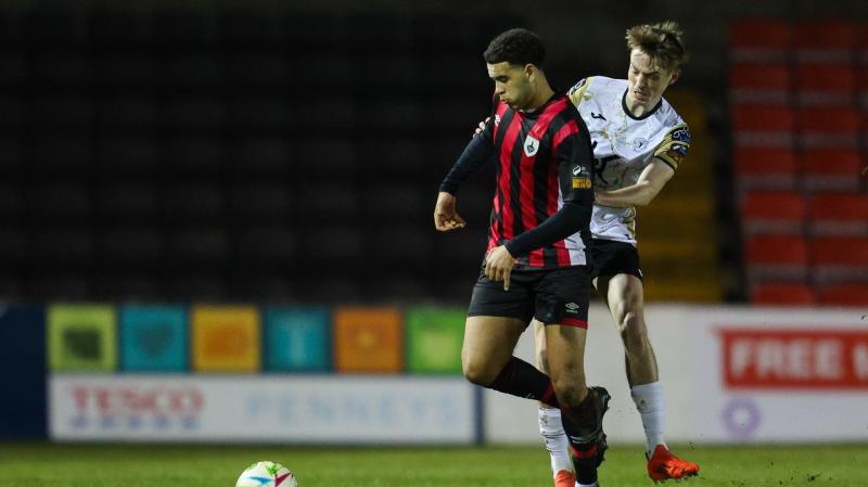 Student of the game: Adam McDaid finding his feet with Finn Harps