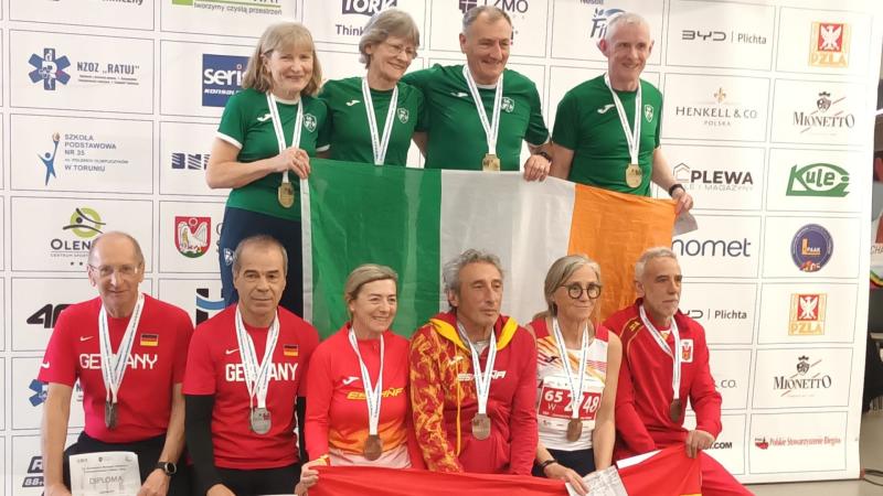 Relay gold for Tir Chonaill AC's Shane Toolan at European Masters 