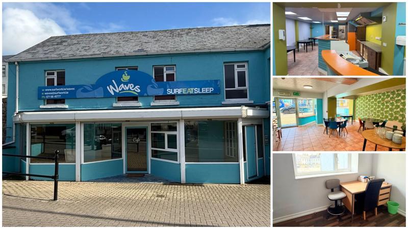 Former Bundoran restaurant/cafe placed for sale offering 'prime' opportunity