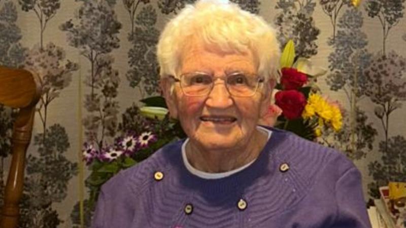 Carrigart woman celebrates her 90th birthday with a smile