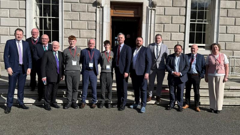 St Eunan's College delegation makes case for new school building to Minister