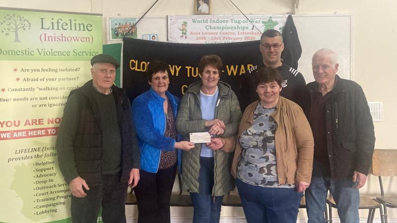 Clonmany Tug of War raises over &euro;1,300 for Lifeline Inishowen