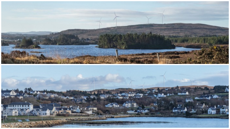 Planning resubmitted to Donegal County Council for wind turbines near Dungloe 