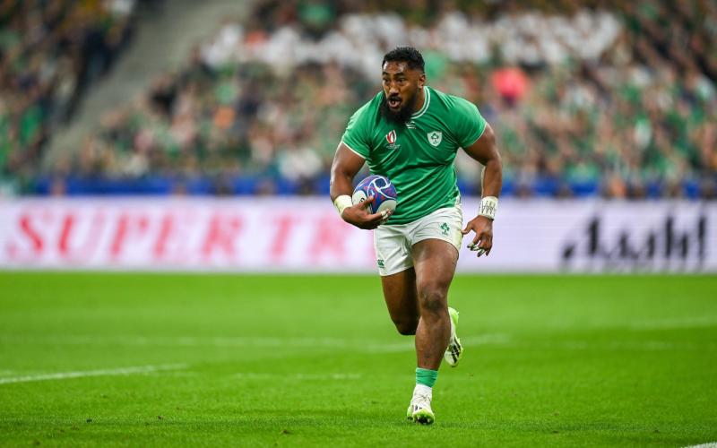 National: Ireland's Bundee Aki "lost for words" as he is awarded man of the match against South Africa