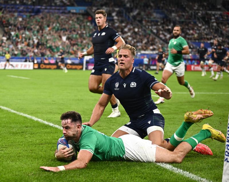 Ireland v Scotland match report